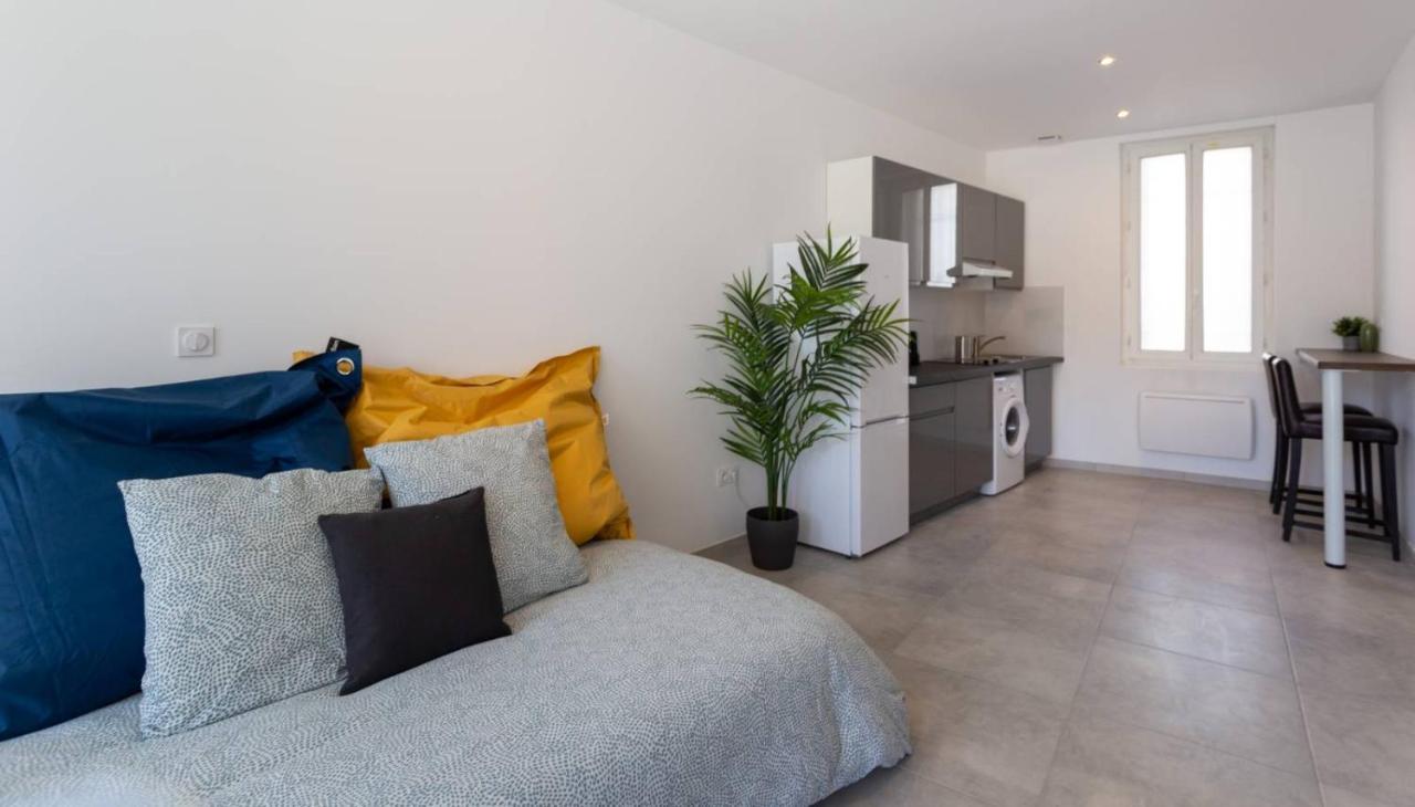 Maxbnb - Climatise - Grand Studio 37M2 & Terrasse 30M2 - Est Тулон Экстерьер фото